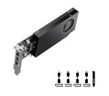 Dell NVIDIA RTX A1000 8 GB GDDR6 half height PCIe 4.0x8 4 mDP Graphics Card