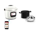Tefal CY9441F2 Cook4me Connect Touch PRO, white (only RO/BG), integrated scale, wifi connection, 250 recipes embeded, 1600W, 15 cooking modes