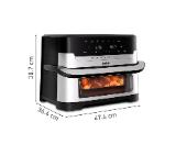 Tefal EY922DE0 Easy Fry DUAL FLEX, stainless steel, 9L (2.5kg), 2700W, automatic programs (7), adjustable temp, manual mode