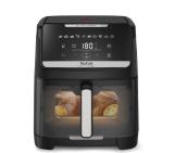 Tefal EY8468E0 Easy Fry Silence XXL VISION, black, 7L (2kg, 8 portions), 1800W, dual zones, detachable front, 10 automatic programs