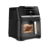 Tefal EY8468E0 Easy Fry Silence XXL VISION, black, 7L (2kg, 8 portions), 1800W, dual zones, detachable front, 10 automatic programs