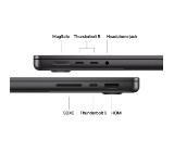 Apple 14-inch MacBook Pro: Apple M5 Pro chip with 15-core CPU and 16-core GPU, 24GB, 1TB SSD - Space Black