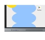 Samsung Interactive E-Board WA86FP 86" All-in-One Video Android OS 4K Digital Flipchart TOUCH 48MP Camera Wi-Fi, Black