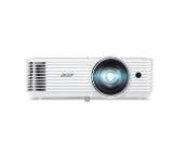 Acer Projector S1287n, DLP, Short Throw 0.6, XGA (1024x768), 4000 ANSI Lum, 20 000:1, 1x Zoom, 2x HDMI (1.4b), Component Video (D-sub), PC Audio 3.5mm, RCA, DC Out (5V/1A, USB-A), RG-45, RS232, Speaker 16W, 3.1 kg, 3Y, White