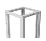 Lanberg open rack 19" 27U  600x800, grey