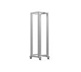 Lanberg open rack 19" 42U  600x800, grey