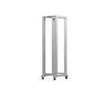 Lanberg open rack 19" 42U  600x800, grey