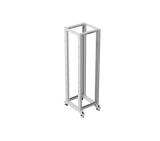 Lanberg open rack 19" 42U  600x800, grey