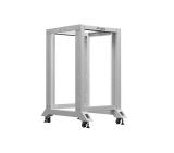 Lanberg open rack 19" 18U 600x800, grey
