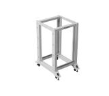 Lanberg open rack 19" 18U 600x800, grey