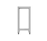 Lanberg open rack 19" 22U 600x1000, grey