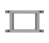 Lanberg open rack 19" 42U 600x1000, grey