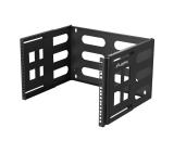 Lanberg Folding Bracket, wall-mount 19" 6U 497x400/240, Black