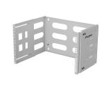 Lanberg Folding Bracket, wall-mount 19" 6U 497x400/240, Grey