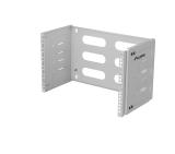 Lanberg Folding Bracket, wall-mount 19" 6U 497x400/240, Grey