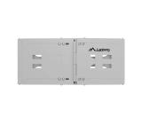 Lanberg Folding Bracket, wall-mount 19" 4U 497x400/240, Grey