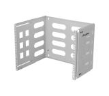 Lanberg Folding Bracket, wall-mount 19" 8U 497x400/240, Grey
