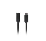 Lanberg USB-C M/F 3.1 cable 0.5m, Black