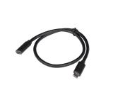 Lanberg USB-C M/F 3.1 cable 0.5m, Black