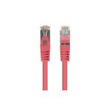 Lanberg patch cord CAT.6 FTP 0.25m, Fluke Passed, red (10-pack)
