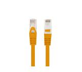 Lanberg patch cord CAT.6A U/UTP LSZH CU 0.25m Fluke Passed, Orange
