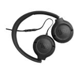 JBL TUNE 530C BLK USB-C Wired on-ear headphones
