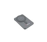 Verbatim Charge 'n' Go 2C Power Bank Magnetic Wireless 5000mAh with 2 USB-C Cables & Stand Grey