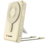 Verbatim Power Bank Magnetic Wireless 10.000 mAh C+C Display Gold
