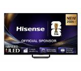 Hisense 75"U7S Pro, 4K Ultra HD 3840x2160, ULED, FALD, Quantum Dot, 165Hz, IPS, HDR 10+, HLG, Dolby Vision IQ, Dolby Atmos, Smart TV, WiFi 5GHz, WiFi Direct, BT, Anyview Cast,light sensor,Solar Powered Remote, 4xHDMI, 2xUSB, LAN, CI+, DVB-T2/C/S2, Black