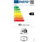 Hisense 75"U7S Pro, 4K Ultra HD 3840x2160, ULED, FALD, Quantum Dot, 165Hz, IPS, HDR 10+, HLG, Dolby Vision IQ, Dolby Atmos, Smart TV, WiFi 5GHz, WiFi Direct, BT, Anyview Cast,light sensor,Solar Powered Remote, 4xHDMI, 2xUSB, LAN, CI+, DVB-T2/C/S2, Black