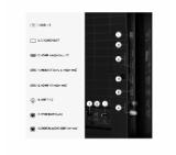 Hisense 85"U7SE, 4K Ultra HD 3840x2160, ULED, FALD, Quantum Dot, 144Hz, IPS, HDR 10+, HLG, Dolby Vision IQ, Dolby Atmos, Smart TV, WiFi 5GHz, WiFi Direct, BT, Anyview Cast,light sensor, 4xHDMI, 2xUSB, LAN, CI+, DVB-T2/C/S2, Black