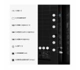 Hisense 75"U7SE, 4K Ultra HD 3840x2160, ULED, FALD, Quantum Dot, 144Hz, IPS, HDR 10+, HLG, Dolby Vision IQ, Dolby Atmos, Smart TV, WiFi 5GHz, WiFi Direct, BT, Anyview Cast,light sensor, 4xHDMI, 2xUSB, LAN, CI+, DVB-T2/C/S2, Black