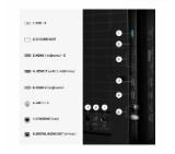 Hisense 65"U7SE, 4K Ultra HD 3840x2160, ULED, FALD, Quantum Dot, 144Hz, IPS, HDR 10+, HLG, Dolby Vision IQ, Dolby Atmos, Smart TV, WiFi 5GHz, WiFi Direct, BT, Anyview Cast,light sensor, 4xHDMI, 2xUSB, LAN, CI+, DVB-T2/C/S2, Black