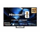 Hisense 50" U7SE, 4K Ultra HD 3840x2160, ULED, FALD, Quantum Dot, 144Hz, IPS, HDR 10+, HLG, Dolby Vision IQ, Dolby Atmos, Smart TV, WiFi 5GHz, WiFi Direct, BT, Anyview Cast, 4xHDMI, 2xUSB, LAN, CI+, DVB-T2/C/S2, Black