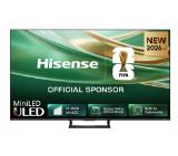 Hisense 75" E8S, 4K Ultra HD 3840x2160, ULED, Quantum Dot,144 Hz, HDR 10+, HLG, Dolby Vision, DTS Virtual X, Smart TV, Light Sensor, WiFi Direct, BT, Anyview Cast, 3xHDMI, 2xUSB, LAN, CI+, DVB-T2/C/S2,Singale stand, Black