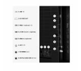 Hisense 50" E8S, 4K Ultra HD 3840x2160, ULED, Quantum Dot,144 Hz,HDR 10+, HLG, Dolby Vision, DTS Virtual X, Smart TV, WiFi, Light Sensor, BT, Anyview Cast, 4xHDMI, 2xUSB, LAN, CI+, DVB-T2/C/S2, Singale Stand, Black