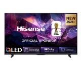 Hisense 50" E7S Pro, 4K Ultra HD 3840x2160, QLED, Quantum Dot, 144Hz, HDR 10+ adaptive, HLG, Dolby Vision, DTS Virtual X, Smart TV, WiFi 5GHz, WiFi Direct, BT, Anyview Cast, 4xHDMI, 2xUSB, LAN, CI+, DVB-T2/C/S2, Black
