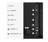 Hisense 65" A7S, 4K Ultra HD 3840x2160, QLED, HDR 10+, HLG, Dolby Vision, Dolby Atmos, Smart TV, Light Sensor, WiFi Direct, BT, Anyview Cast, 3xHDMI, 2xUSB, LAN, CI+, DVB-T2/C/S2, Black