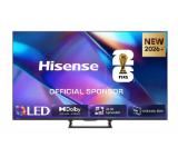 Hisense 50" A7S, 4K Ultra HD 3840x2160, QLED, FALD, Quantum Dot, HDR 10+, HLG, Dolby Vision, Dolby Atmos, Smart TV, WiFi 5GHz, WiFi Direct, BT, Anyview Cast, 3xHDMI, 2xUSB, LAN, CI+, DVB-T2/C/S2, Black