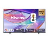 Hisense 50" E7S, 4K Ultra HD 3840x2160, QLED, Quantum Dot, HDR 10+, HLG, Dolby Vision, DTS Virtual X, Smart TV, WiFi, Light Sensor, BT, Anyview Cast, 3xHDMI, 2xUSB, LAN, CI+, DVB-T2/C/S2, Black
