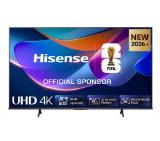 Hisense 50" A6S, 4K Ultra HD 3840x2160, DLED, DFA, Precision Colour, HDR 10+, HLG, Dolby Vision,Light sensor, Smart TV, WiFi, BT, AnyView Cast, Gaming Mode, 1xHDMI2 eArc, 3xHDMI, 2xUSB, LAN, CI+, DVB-T2/C/S2, Black