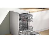 Bosch SPS4HMW13E, SER4, Free-standing dishwasher 45cm, D, 8,9l, 10ps, 6p/5o, 44dB(B), Silence 43dB, 3rd drawer, R3, Rackmatic, white, HC