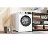Bosch WGJ24401BY, SER6, Washing machine 9kg, A, 1400rpm, 52/72dB(A), Iron Assist, waveDrum 65l, AntiStain 4 via App, black-blackgrey door, HC, Inclined direct touch display