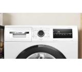 Bosch WAN2826BBY, SER4, Washing machine 9kg, A, 1400rpm, 51/72dB(A), Iron Assist, waveDrum 65l, 7 options, Rinse Plus, black-blackgrey door
