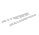 Lanberg 19" Rack Mount Rail Kit, Sliding 397-680 mm, Gray