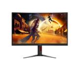 AOC C27G4Z2, 27" Curved 1500R, Fast VA, WLED, 1920x1080@260Hz (OC, Native 240Hz), 1ms GtG, 0.3ms MPRT, 300cd m/2, 3000:1, Adaptive Sync, FlickerFree, Low Blue Mode, Tilt, Height Adjust, Swivel, 2xHDMI, DP