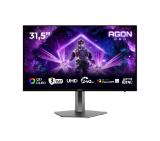 AOC AG326UZD2, 31.5" QD-OLED, 3840x2160@240Hz, 0.03ms GtG, 250cd m/2 (SDR), 1000cd m/2 (HDR), 1.500.000:1, 80M:1, Adaptive Sync, FlickerFree, LowBlue Mode, 8Wx2, Tilt, Height Adjust, Pivot, Swivel, 2xHDMI, DP, USB hub, KVM