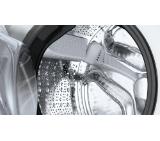 Bosch WAN2826SBY, SER4, Washing machine 8kg, A, 1400rpm, 51/72dB(A), Iron Assist, waveDrum 65l, 7 options, Rinse Plus, white-blackgrey door