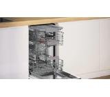 Bosch SPV4HMX13E, SER4, Dishwasher fully integrated 45cm, D, 9,5l, 10ps, 6p/5o, 44dB(B), Silence 43dB, 3rd Vario drawer, R3, Auto program, Rackmatic, HC