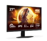 AOC 27G4ZR, 27" Fast IPS WLED, 1920x1080@260Hz (OC, Native 240Hz), 1ms GtG, 0.3ms MPRT, 300cd m/2, 1000:1, Adaptive Sync, FlickerFree, Anti Blue Light, Tilt, Height Adjust, Pivot, Swivel, 2xHDMI, DP